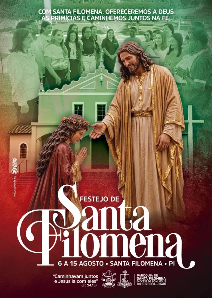 Santa Filomena inicia festejo da padroeira com tema voltado às primícias e à caminhada de fé