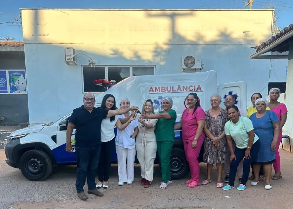 Prefeitura de Gilbués entrega nova ambulância para reforçar atendimento à população