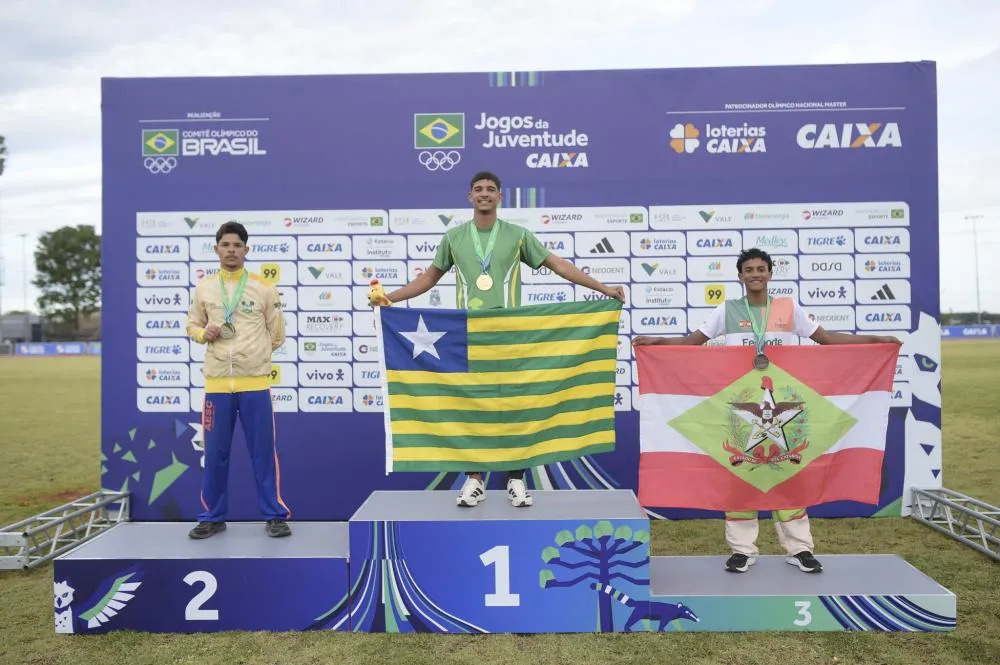 Estudantes da rede estadual do Piauí conquistam medalhas nos Jogos da Juventude
