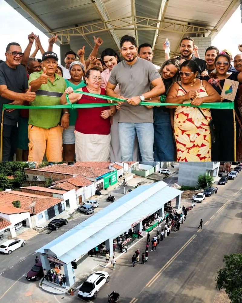 Felipe Dias inaugura Feira das Águas durante programação de aniversário de Cristino Castro